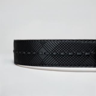 Men's Lazer Leather Formal Cowboy Belt