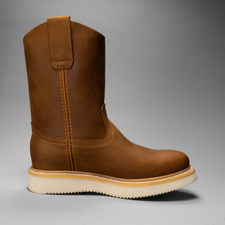 Men's 700 Leather Round Toe Work Boots