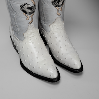 Bone boot and belt combo