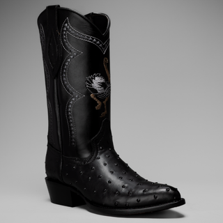 Black boot and belt combo