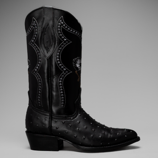 Black boot and belt combo