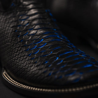 Midnight boot and belt combo