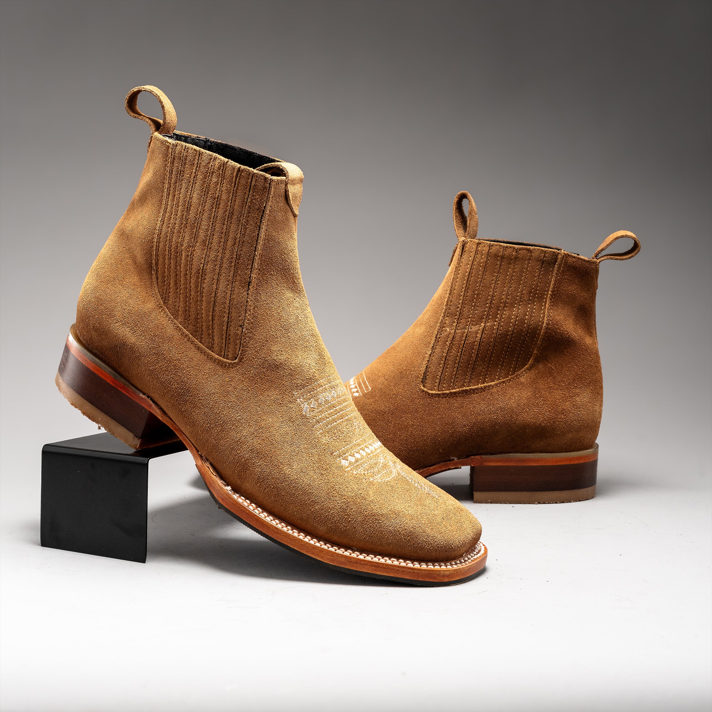 Men's 723 Nobuck Leather Square Toe Ankle Boot – Joe Boots