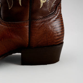 Honey boot and belt combo