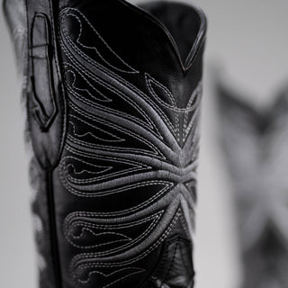 Men's Pirarucu Monster Fish Square Toe Cowboy Boots