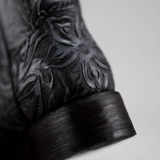 Men's 569 Sincelado Engraved Leather Square Toe Cowboy Boots