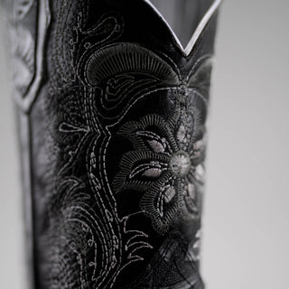Men's 569 Sincelado Engraved Leather Square Toe Cowboy Boots