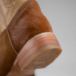 Men's 521 Nobuck and Hair Square Toe Cowboy Boots