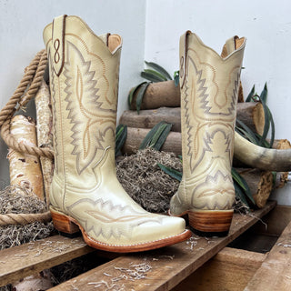 Rodeo Cartie AMELIA Pearl, Women's Snip Toe Cowboy Boots & Western Cowgirl Boots