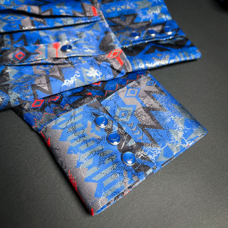 Men's Western Button Down Long Sleeve Shirt