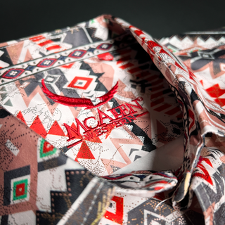 Men's Western Button Down Long Sleeve Shirt