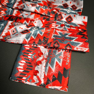 Men's Western Button Down Long Sleeve Shirt