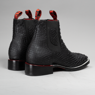 Men's Python Tribute Square Toe Ankle Boot