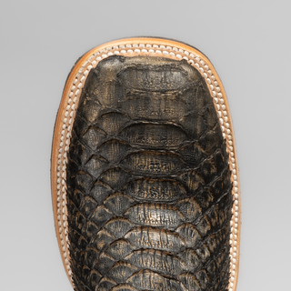 Men's Python Tribute Square Toe Ankle Boot