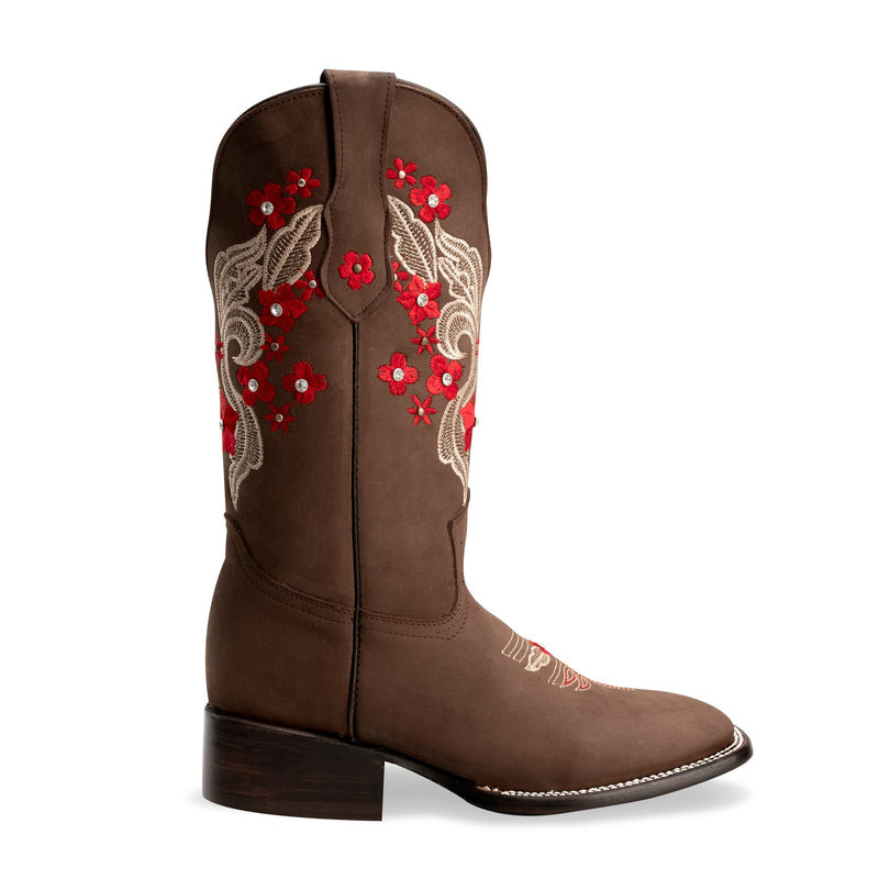 Load image into Gallery viewer, JB 16-06 Sand, Premium Women&#39;s Square Toe Western Boots.
