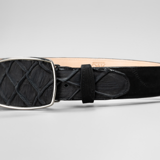 Black boot and belt combo