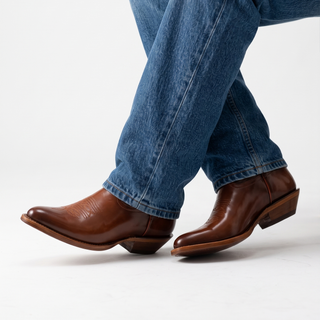 Men's Chameleon Leather J Toe Cowboy Boots
