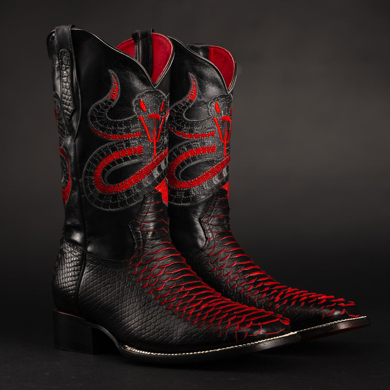 Load image into Gallery viewer, Men&#39;s VIPER Python Tribute Square Toe Boot
