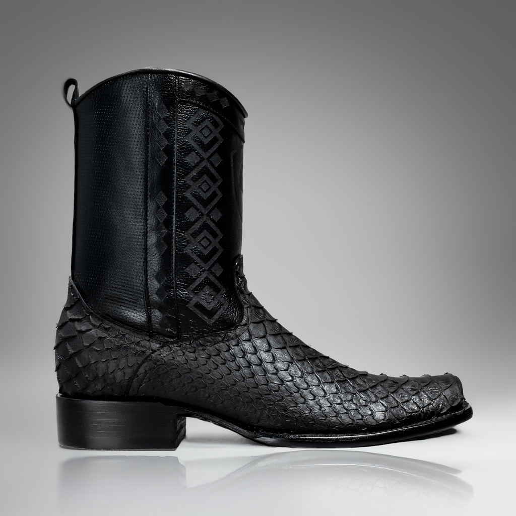 Men's Python Snip Toe Zipper Cowboy Boots – Joe Boots
