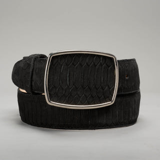 Men's VIPER Python Square Toe Cowboy Boots and Belt Combo