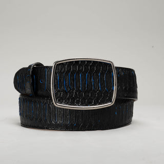 Midnight boot and belt combo