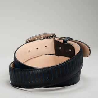 Men's VIPER Python Square Toe Cowboy Boots and Belt Combo