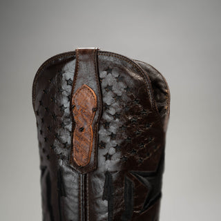Men's Ostrich Tribute Square Toe Cowboy Boot