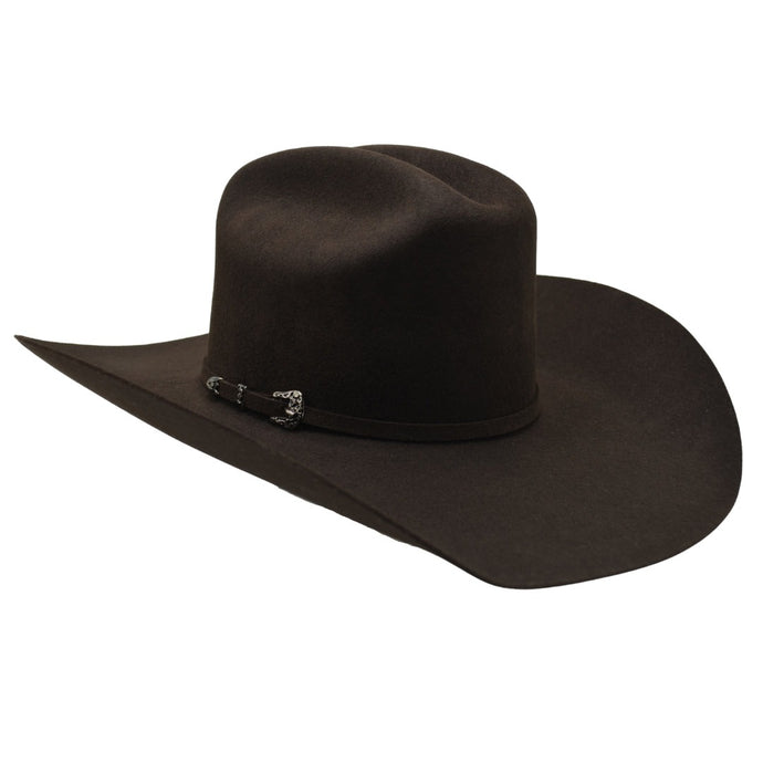RC50X Cowboy Felt Hat Last Texas Chocolate