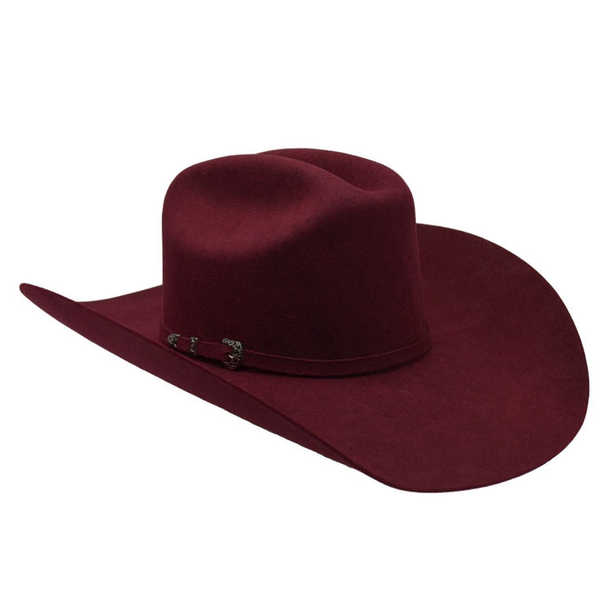 RC50X Cowboy Felt Hat Last Texas Wine