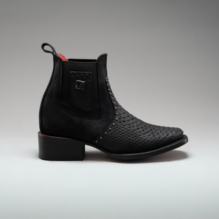 Women's Viperette Python Tribute Square Toe Ankle Boots