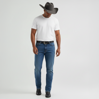 Men's Western Bootcut High Waist Stretch Premium Jeans