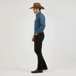 Men's Western Bootcut High Waist Stretch Premium Jeans