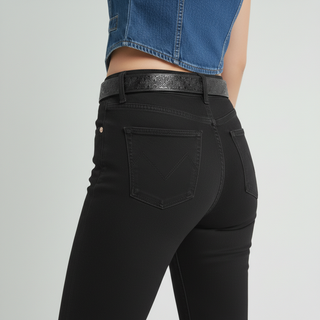 Women's Western Bootcut High Waist Stretch Premium Jeans