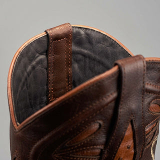 Men's Ostrich Original Exotic J Toe Cowboy Boot