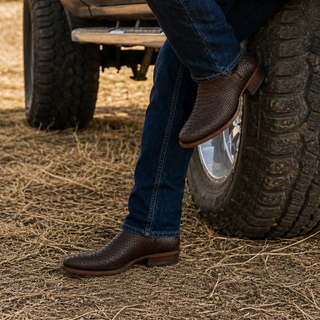 Men's Python J Toe Cowboy Boots