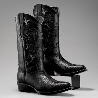 Men's Lizard Tribute J Toe Cowboy Boots