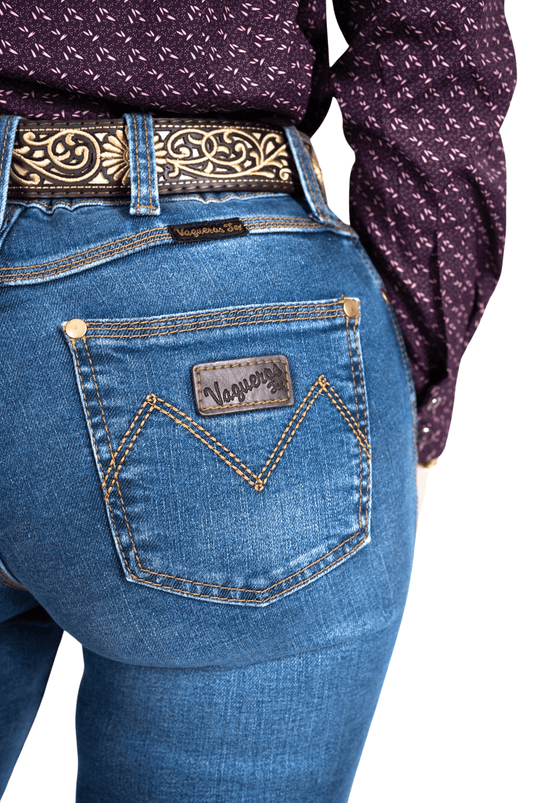 LV Women Light Blue Classic Bootcut Premium Jeans – Joe Boots