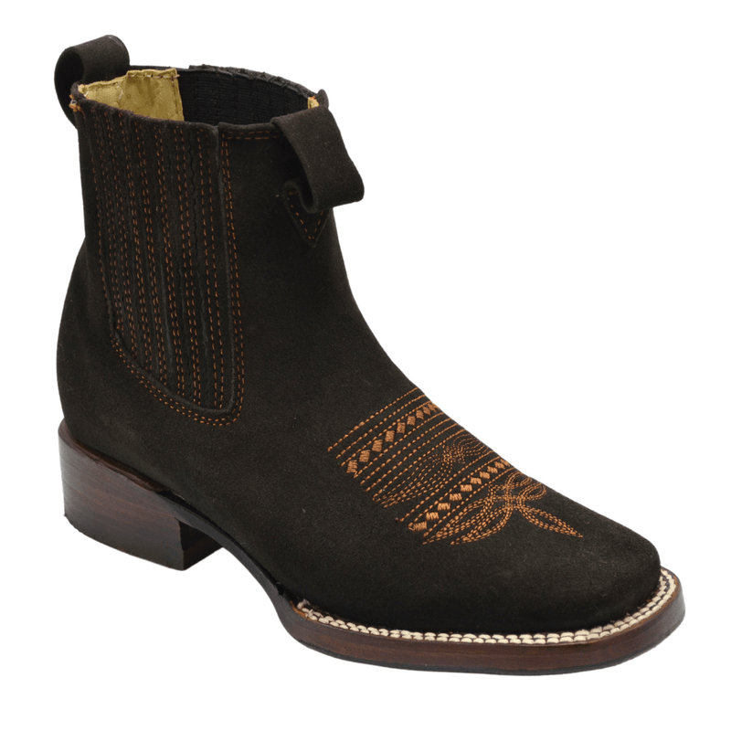 Load image into Gallery viewer, JB723 Short Boot Rodeo Nobuck Brown for Women

