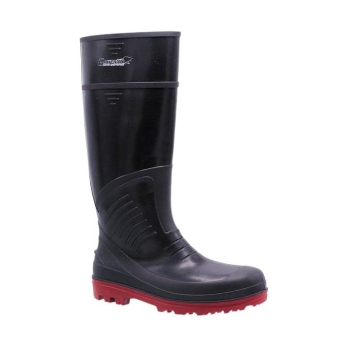 GM10M01 BLACK Rain Boots Waterproof, Garden Fishing Outdoor Work PVC Boots