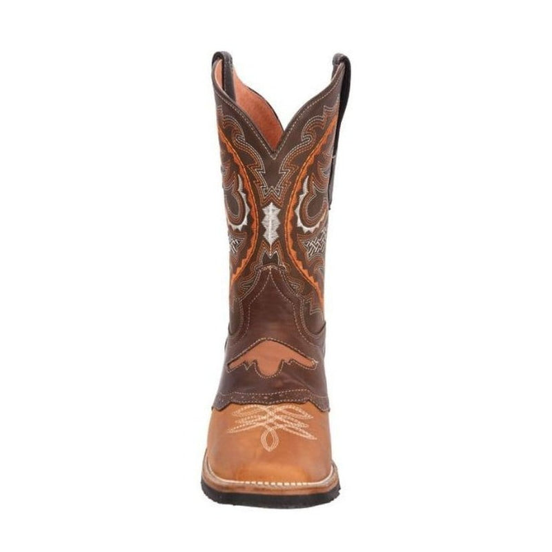 Load image into Gallery viewer, VE-030 TAN Torito Men&#39;s Western Boots: Square Toe Cowboy &amp; Rodeo Boots in Genuine Leather
