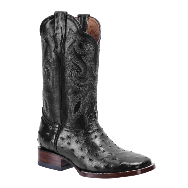 Load image into Gallery viewer, BD701 Black Men&#39;s Western Boots: Square Toe Cowboy &amp; Rodeo Boots in Genuine Leather

