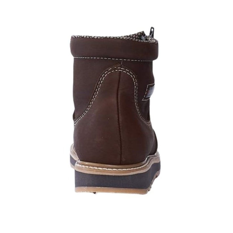 Load image into Gallery viewer, HM339 Short Boots Zipper, Double Density Brown
