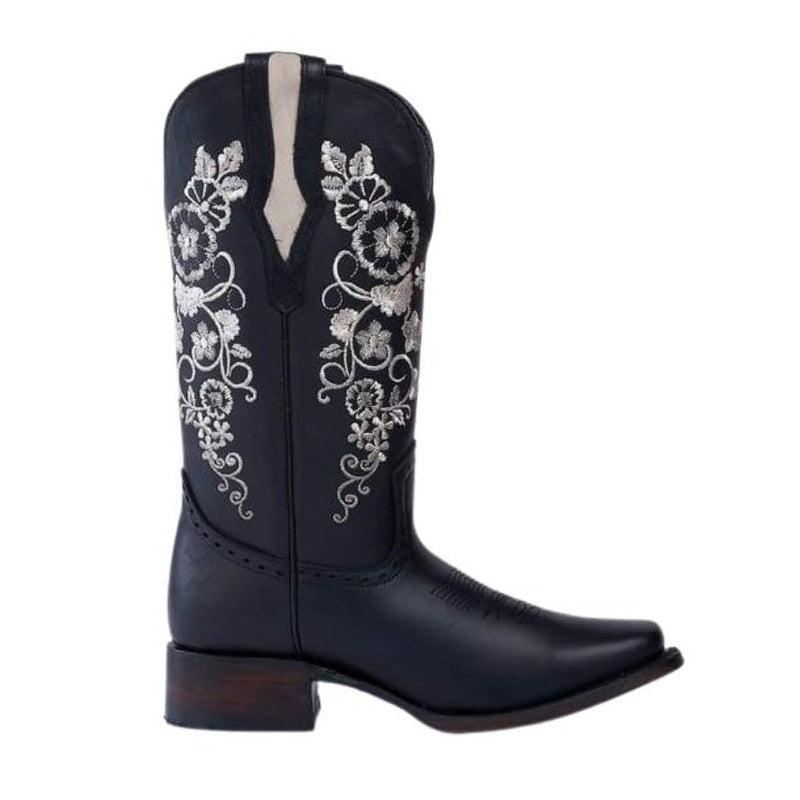 Women's Western Boots, Boots with Butterflies/Botas Vaqueras para Dama