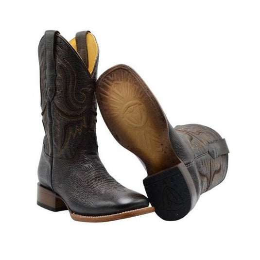 Combo RC095 Rodeo Boot Tabaco Leather Sole CB Caporal Belt